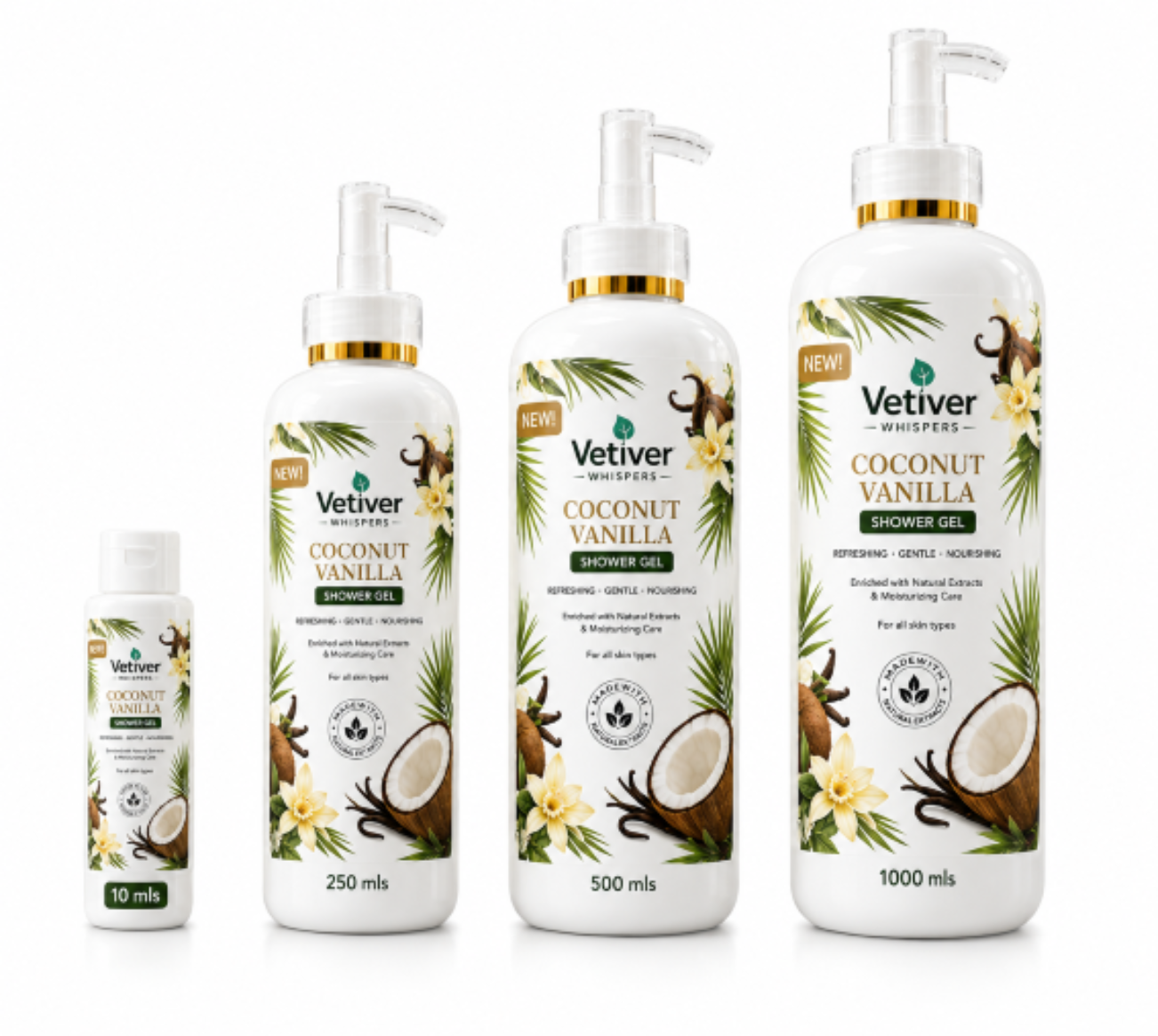 Shower Gel Coconut Vanilla